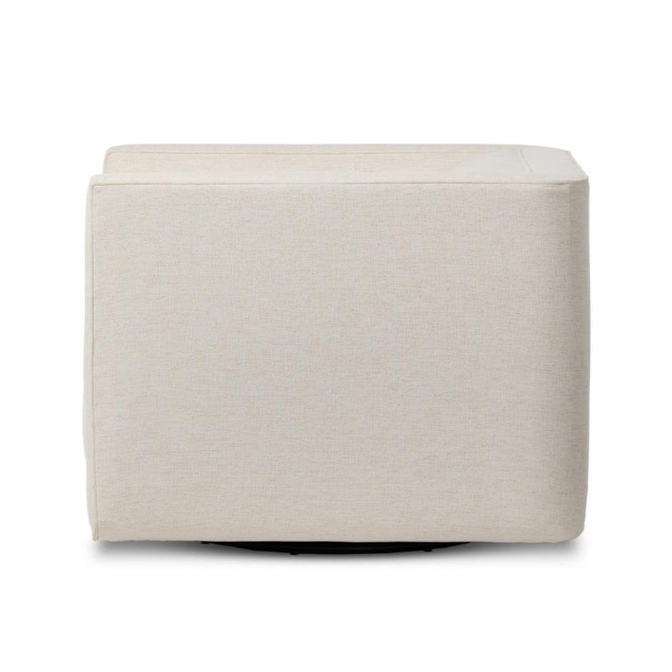 Phillip Swivel Chair - Crypton Nomad Snow by Four Hands