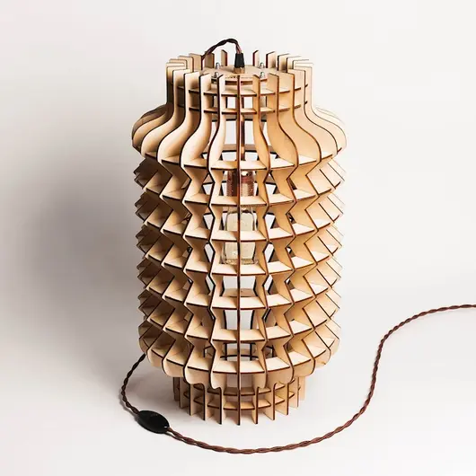 CHINESE TOWER Table lamp - Natural by Selva KBC