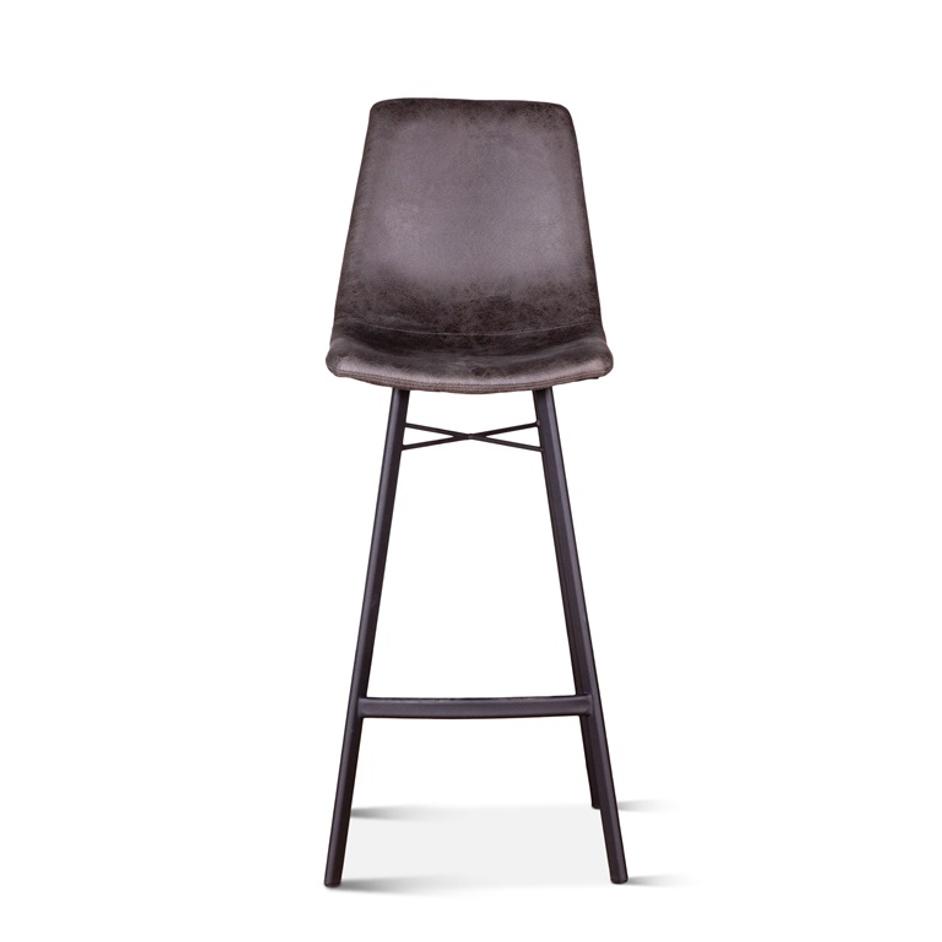 Sam Bar Chair, Charcoal by Home Trends & Design