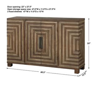 Layton Console Cabinet by Uttermost
