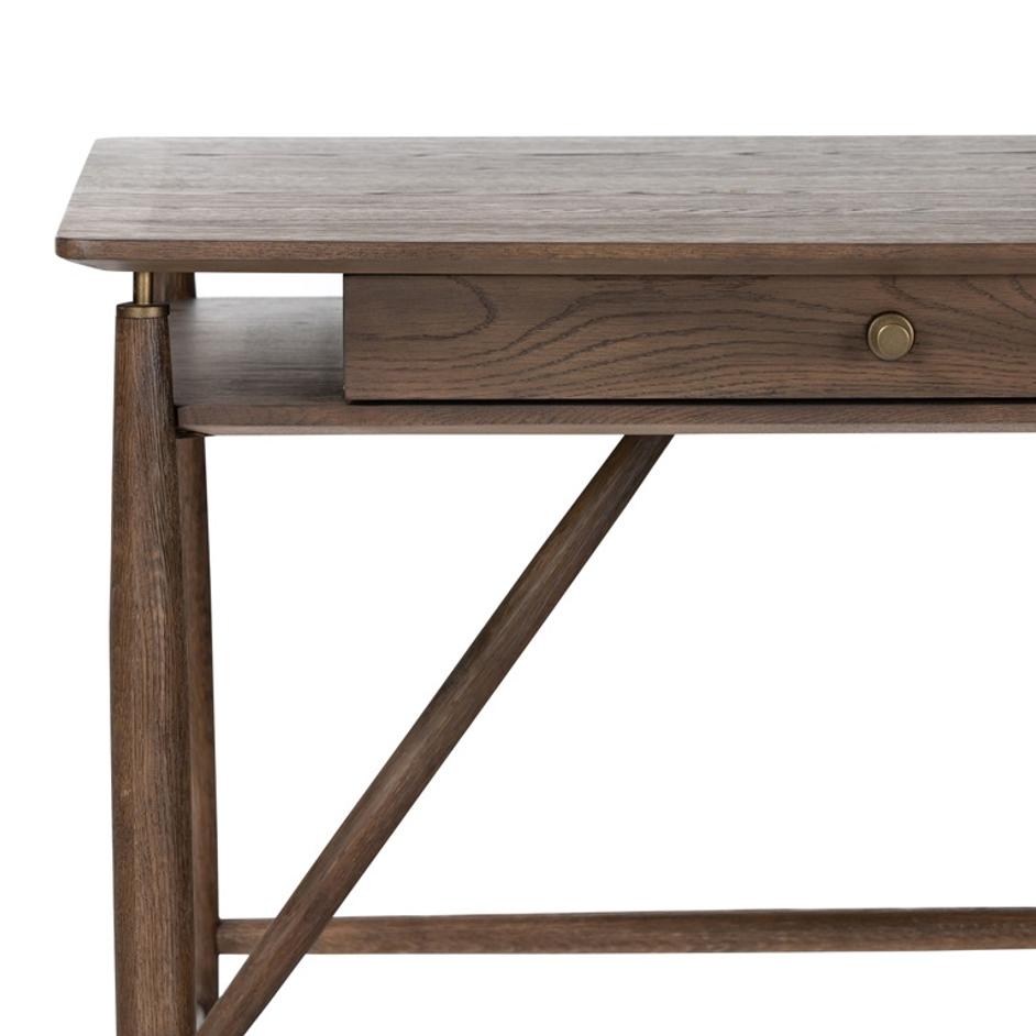 Markia Desk in Aged Oak by FOUR HANDS