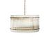 KORE CHANDELIER - SMALL - BRASS - CLEAR by Sunpan