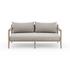 Sherwood Outdoor Sofa In 63" In Brown/Stone Gr by FOUR HANDS