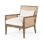 Antonia Chair In Toasted Nettlewood by FOUR HANDS