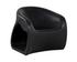 ORSON LOUNGE CHAIR - BLACK by Sunpan