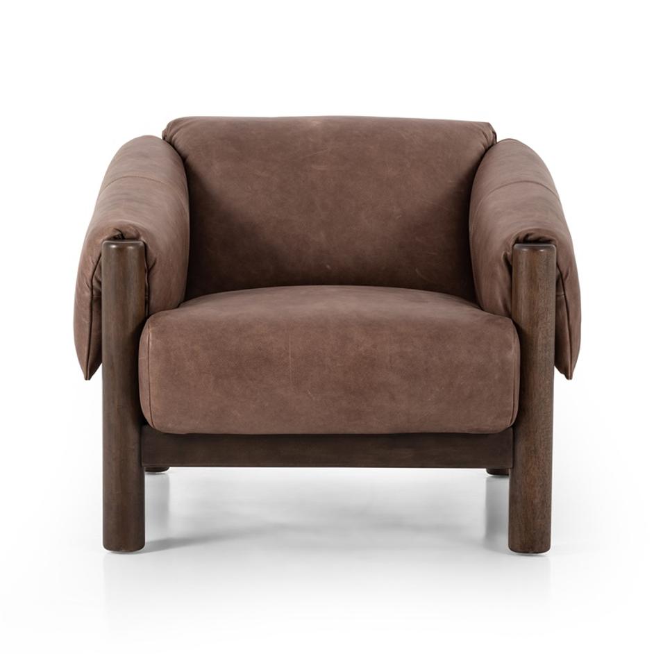 Boden Chair in Palermo Cigar by FOUR HANDS