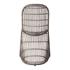 Groovy Rattan Chair In Gray by New Pacific Direct