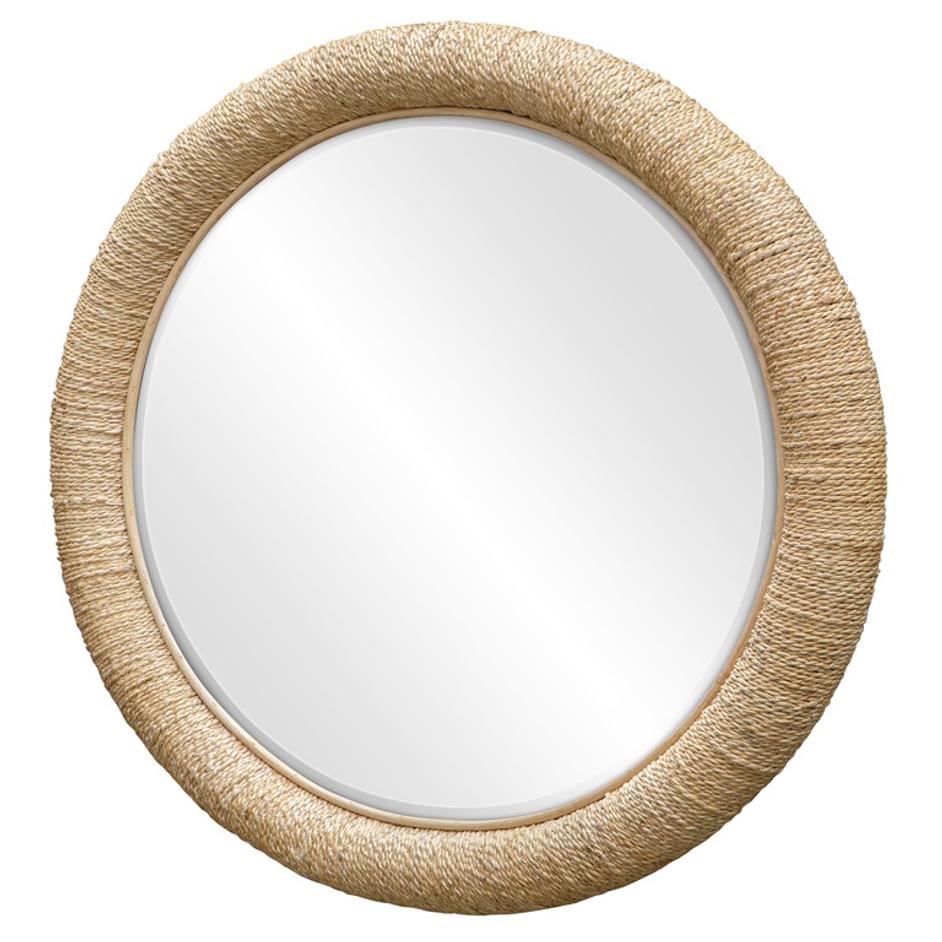 Mariner Natural Round Mirror by Uttermost