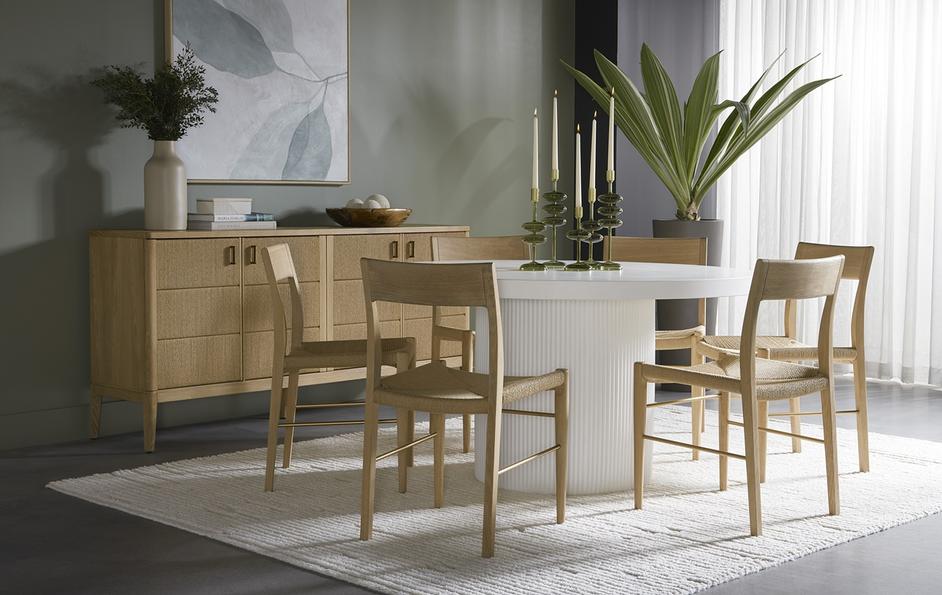 ETIENNE SIDEBOARD - RUSTIC OAK by Sunpan