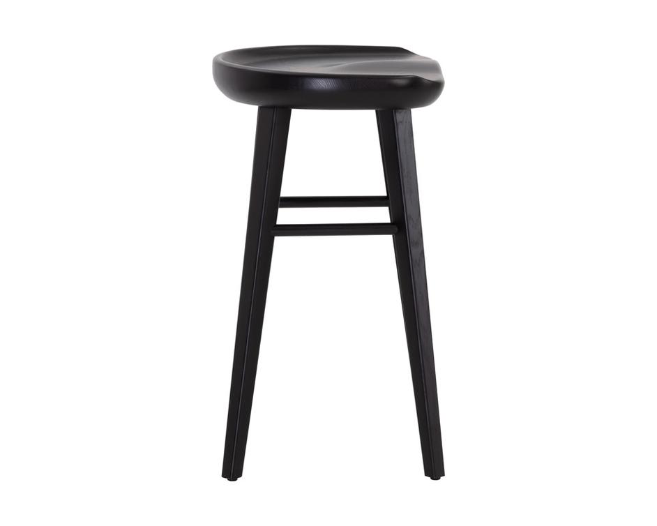 DOMINIC COUNTER STOOL - BLACK by Sunpan