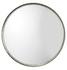 Refined Iron Round Wall Mirror, Silver by Jamie Young