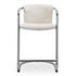 Freeman Chrome Frame Counter Stool Blended Cream - Set Of Two by Moes Home
