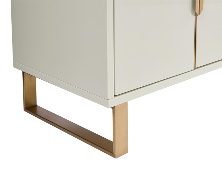 BARNETTE MEDIA CONSOLE AND CABINET by Sunpan