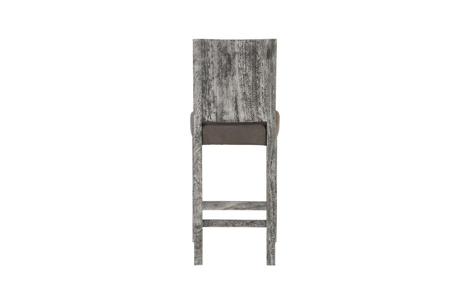 Origins Counter Stool, Chamcha Wood, Grey Stone by PHILLIPS COLLECTION