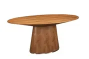 OTAGO OVAL DINING TABLE WALNUT by Moes Home