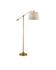 Maxstoke Floor Lamp In Antique Brass by Currey & Company