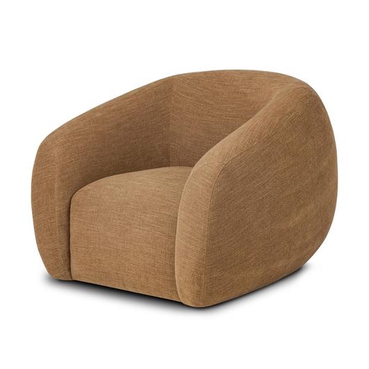 Channing Swivel Chair - Laughlin Ochre by Four Hands