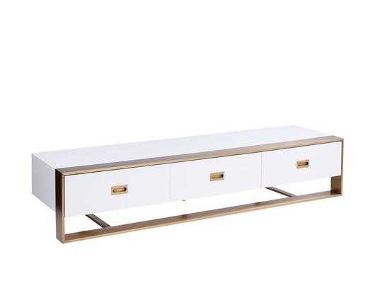 BRIELLE MEDIA CONSOLE AND CABINET by Sunpan