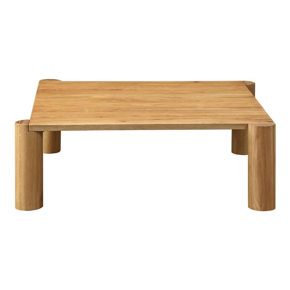 POST COFFEE TABLE WHITE OAK by Moes Home