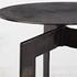 Deltoid Gunmetal Accent Table by Uttermost