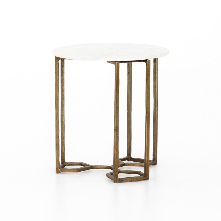 Naomi Marble End Table by FOUR HANDS