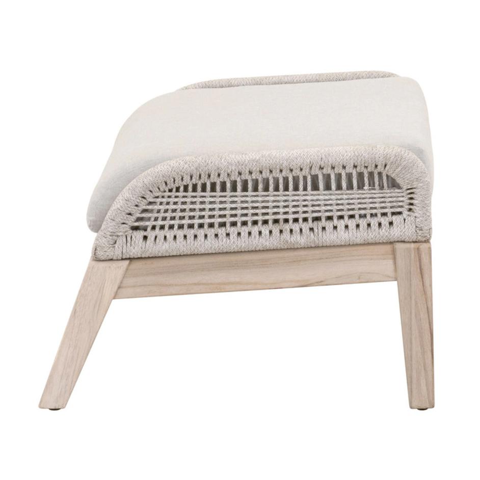 Loom Outdoor Footstool by Essentials For Living