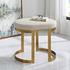 Infinity Gold Accent Stool by Uttermost