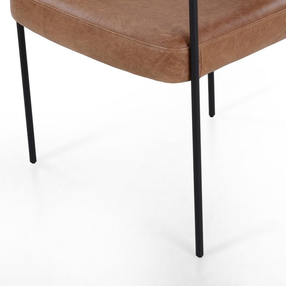 Carrie Dining Chair - Chaps Saddle by Four Hands