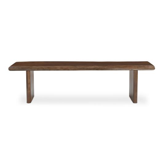 Lila Dining Bench Large Brown by Moes Home