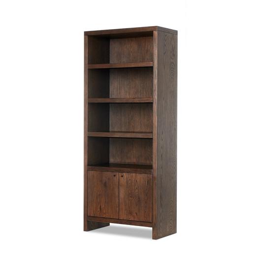 Torrington Bookcase In Umber Oak Veneer by Four Hands