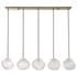 Geodesic 5 Light Linear Pendant by Uttermost