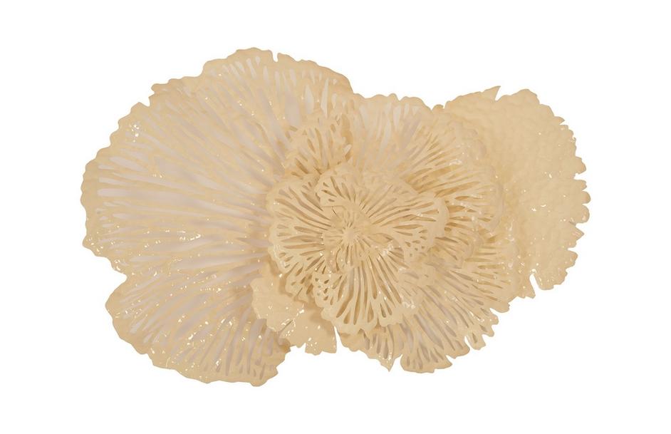 Flower Wall Art, Ivory, MD by PHILLIPS COLLECTION