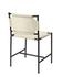 Asher Leather Dining Chair, White by Jamie Young