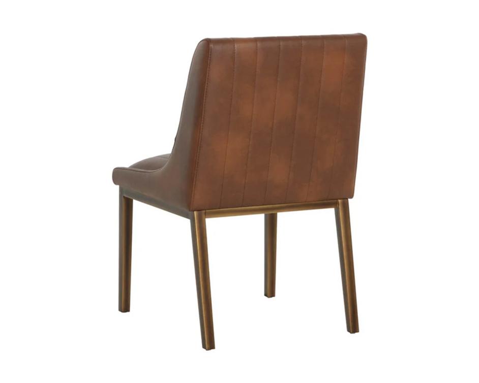 HALDEN DINING CHAIR - BRAVO COGNAC by Sunpan