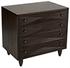 Diamond Chest in Ebony Walnut Finish by Noir Furniture