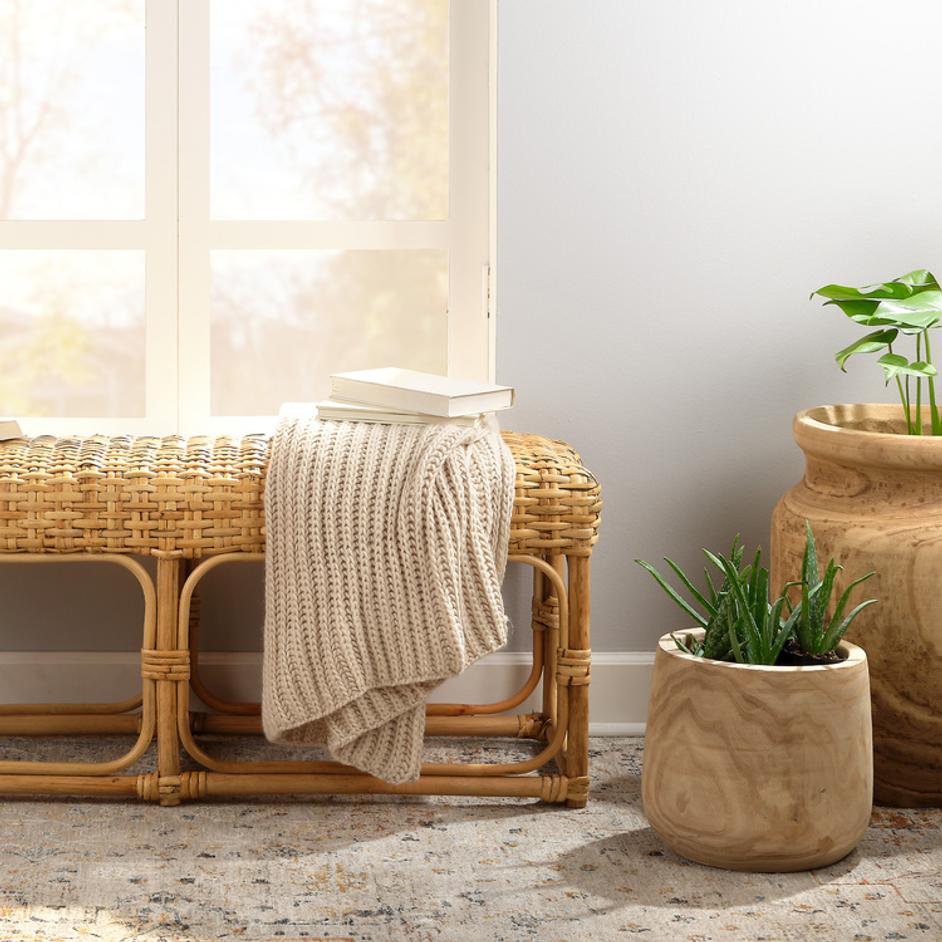 Brea Wooden Decorative Vase by Jamie Young