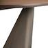 Oblo Dining Table In Walnut Wood And Bronze Metal by Nuevo Living