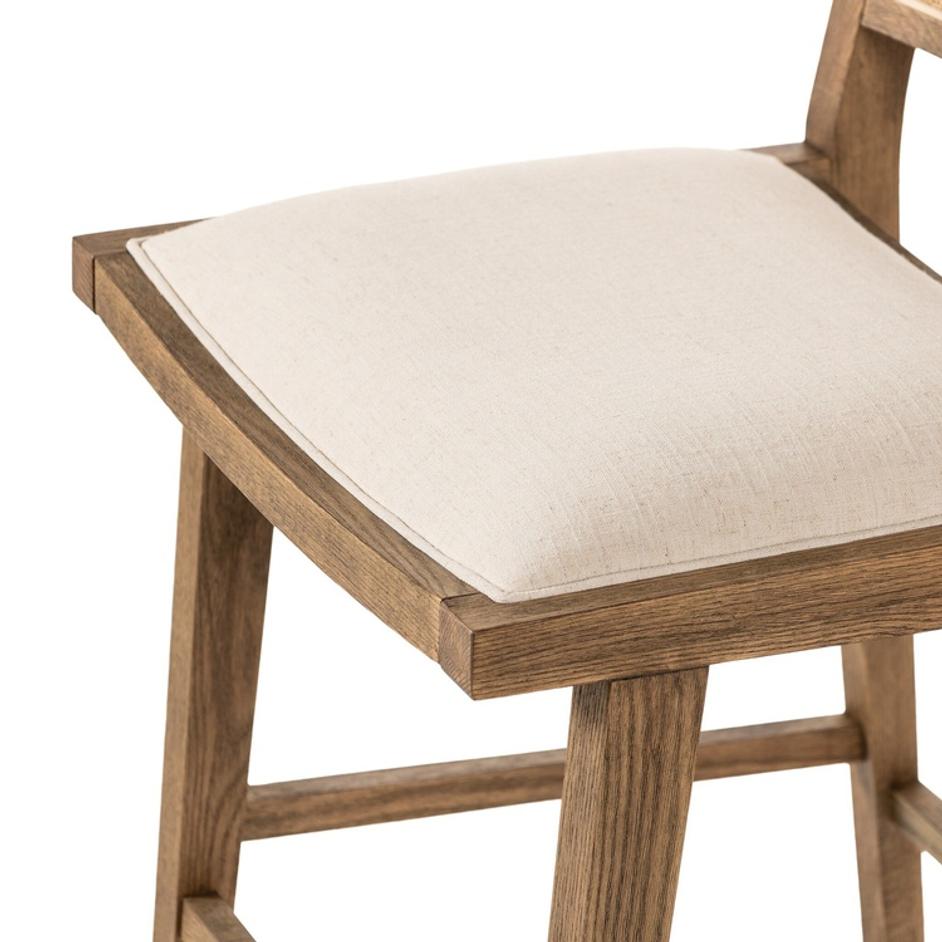 Sage Bar + Counter Stool - Savile Flax by Four Hands