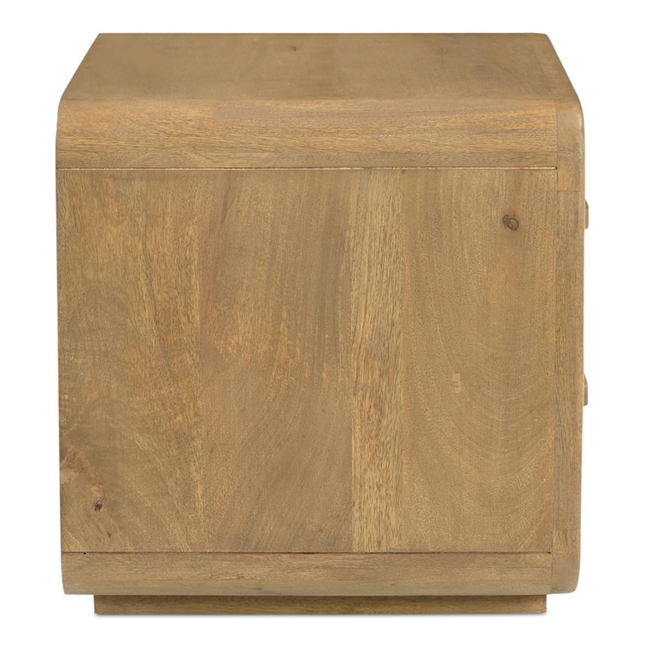 Lennon Nightstand Vintage Brown by Moes Home