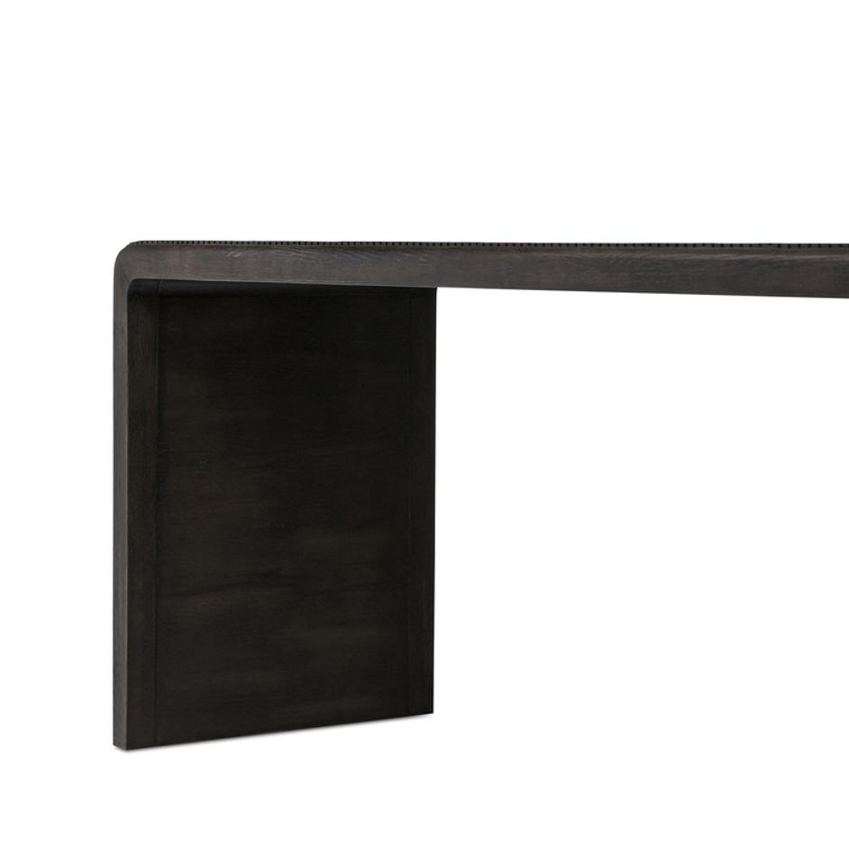 Leo Console Table - Smoked Black by Four Hands