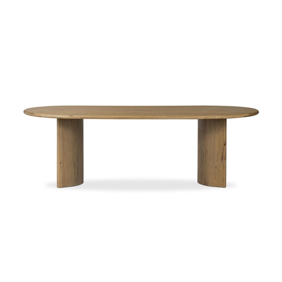 Paden Dining Table - Worn Oak Veneer by Four Hands