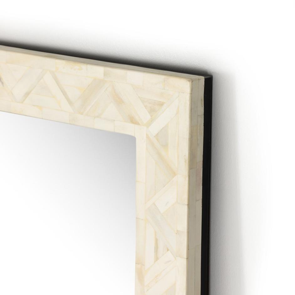 Loredo Floor Mirror - Black Iron by Four Hands