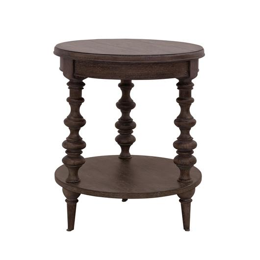 Revival Row Round End Table by Pulaski Furniture
