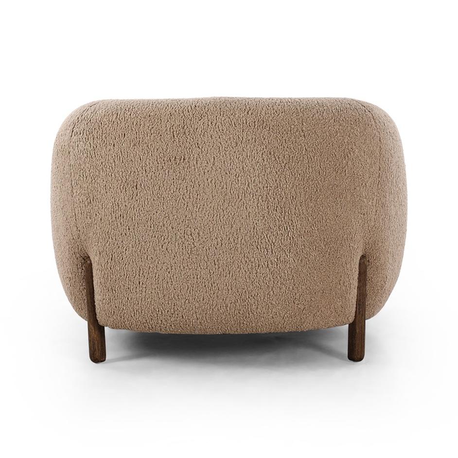 Lyla Chair In Sheepskin Camel by FOUR HANDS