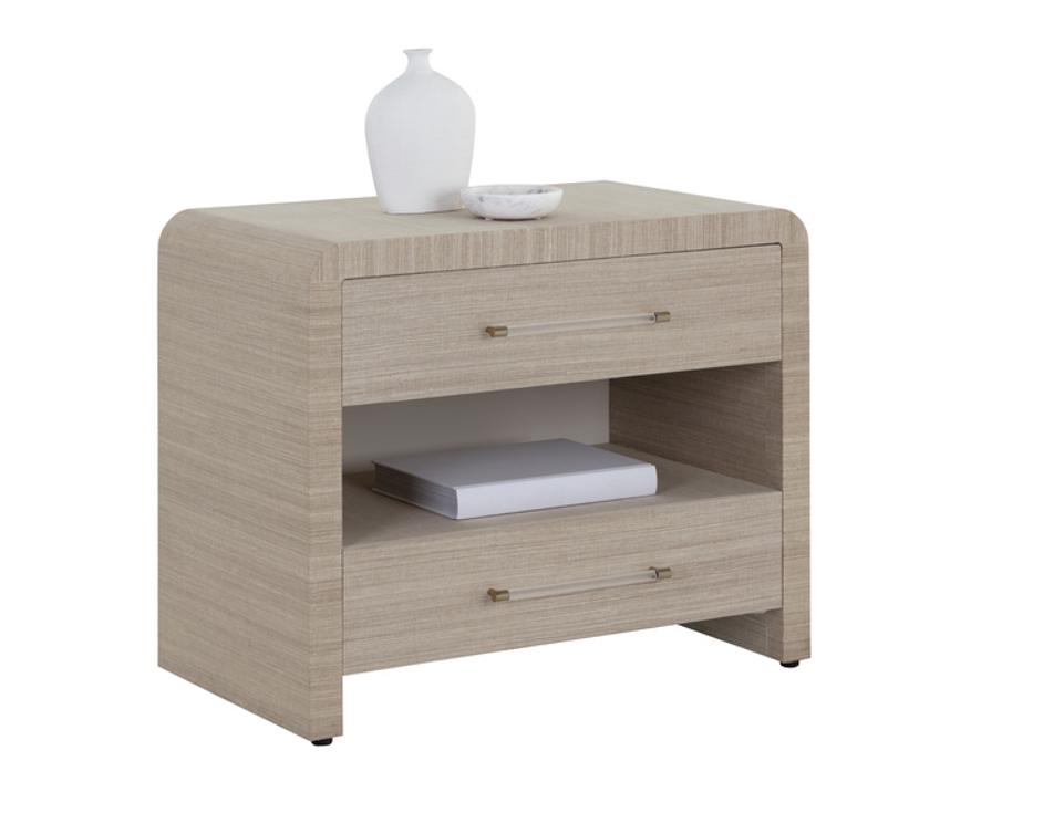 ATHERTON NIGHTSTAND - SAND by Sunpan