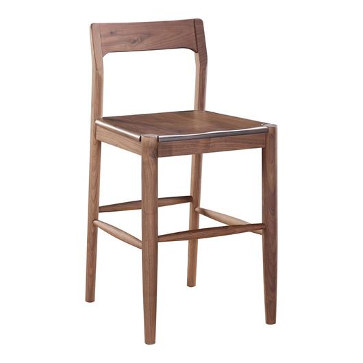 OWING COUNTER STOOL WALNUT by Moes Home