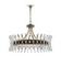 Coquette Chandelier In Antique Brass by Currey & Company