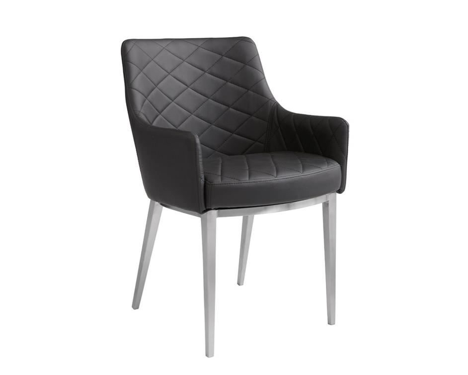 CHASE ARMCHAIR - BLACK by Sunpan