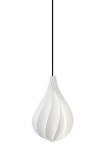 Alva Mini Plug-In Pendant with Black Cord by UMAGE