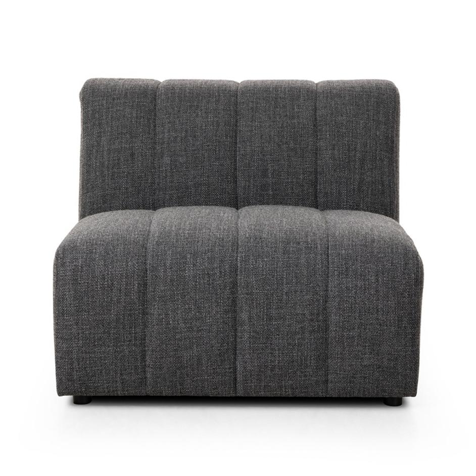 Build Your Own: Langham Channeled Sectional - Saxon Charcoal by Four Hands